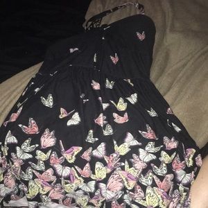 Black with butterflies